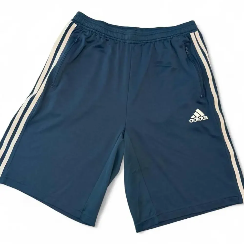 Adidas Aeroready Athletic Shorts Men's Large Navy Blue